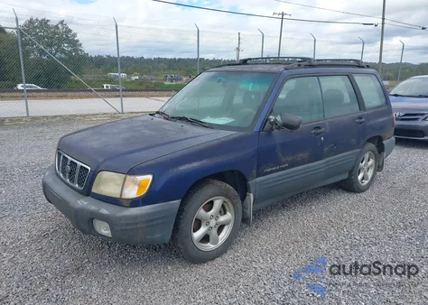 2001 Subaru Forester L из США, поврежденный, VIN JF1SF63531G720490